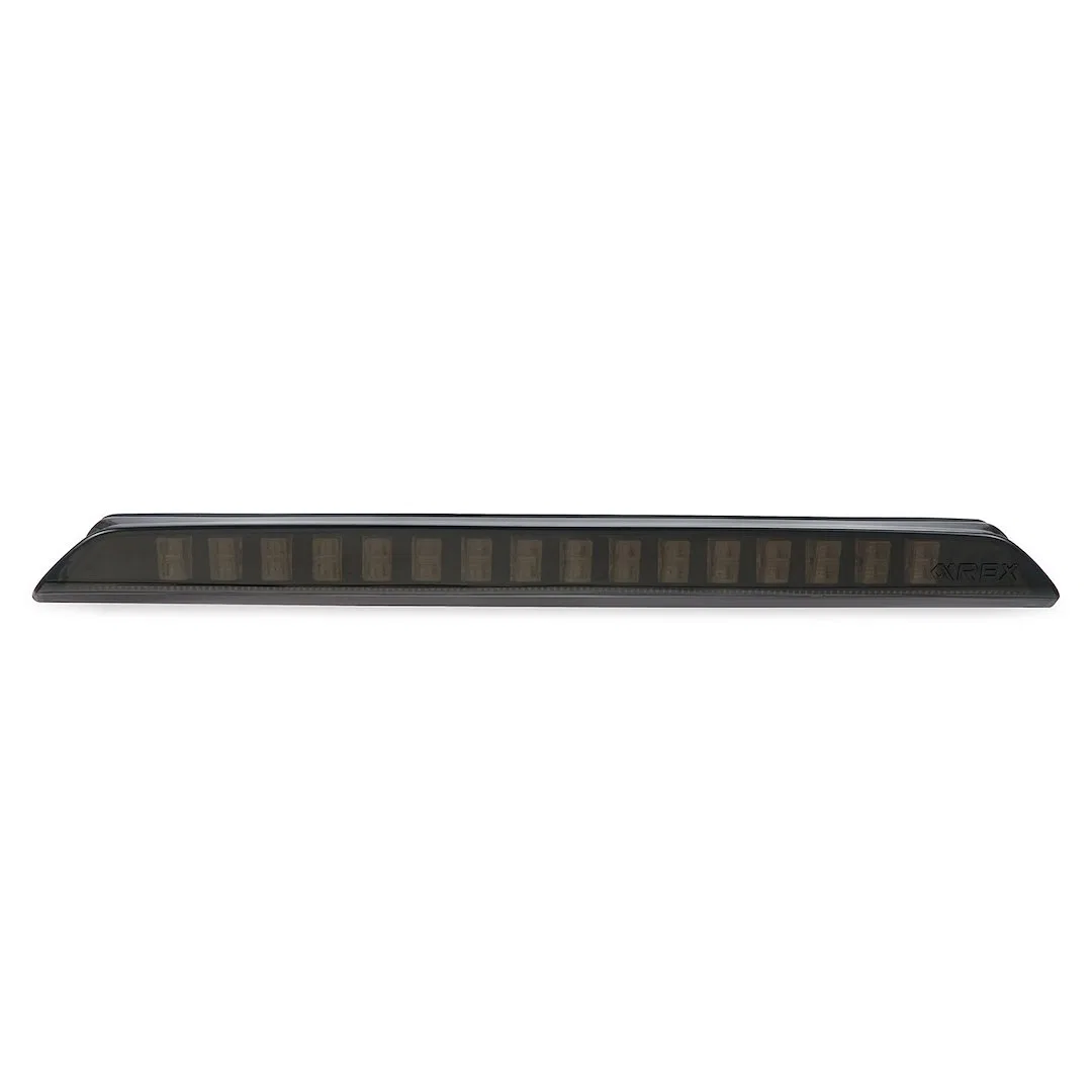220089 – ALPHAREX USA Center High Mount Stop Light, Clear/ Smoked Polycarbonate Lens Red Brake Light LED Without Carg...
